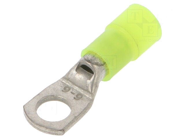 Uiteinde: buis; M6; Ø: 6,3mm; 4÷6mm2; klemmen; voor draad; vertind Uiteinde: buis; M6; Ø: 6,3mm; 4÷6mm2; klemmen; voor draad; vertind